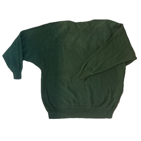 Cervelle Womens Green Fall  Sweater Size 3X Leaf & Floral Embellished - Picture 6 of 6